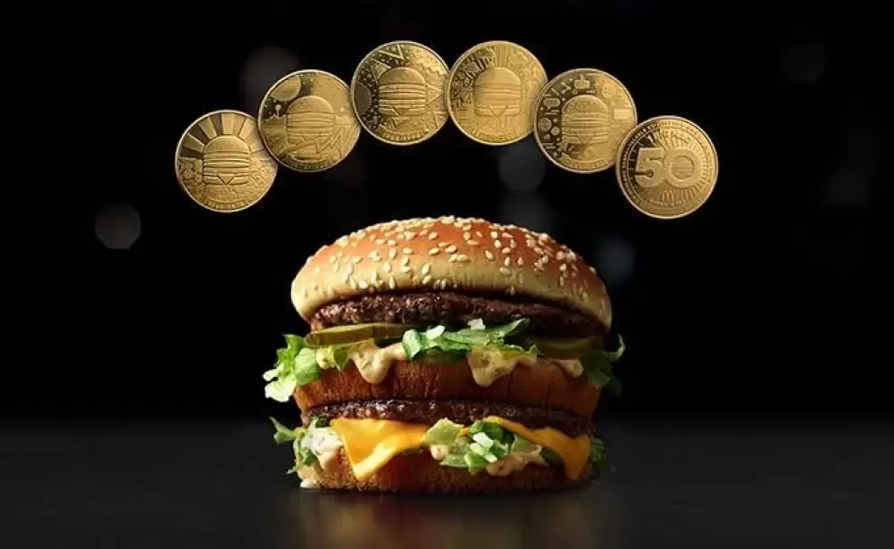 El Big Mac atraviesa su quinta dcada y McDonald's lanza una edicin limitada de monedas para celebrarlo