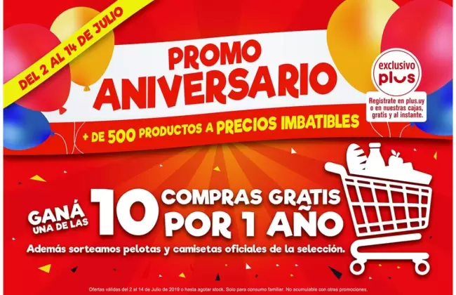 Ta-Ta celebra su 63� Aniversario y regalar� compras durante un a�o
