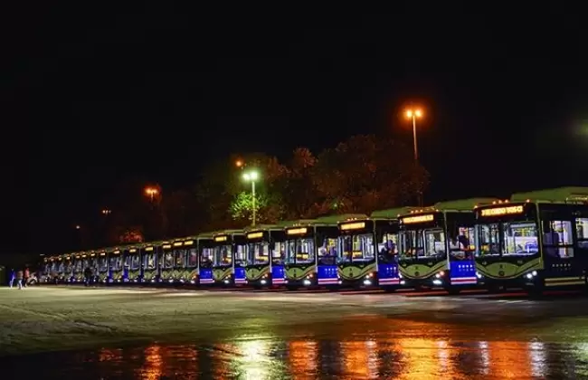 Cutcsa present� su nueva flota de 20 �mnibus el�ctricos