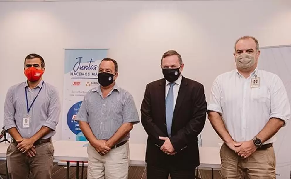 Ta-Ta S.A. don al SINAE 200.000 mascarillas