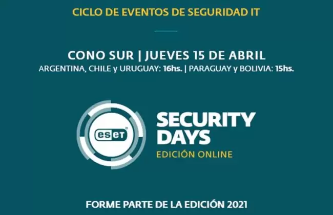 Llega el ESET Security Days edici�n Cono Sur
