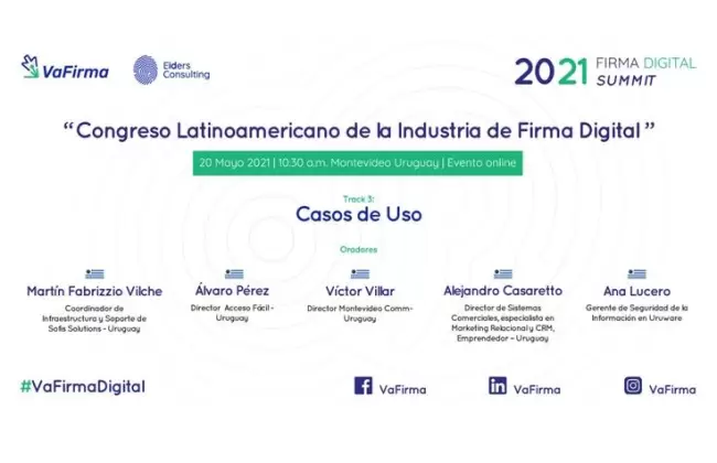 �VaFirma Digital Summit 2021� �Congreso Latinoam�ricano de la Industria de Firma Digital�