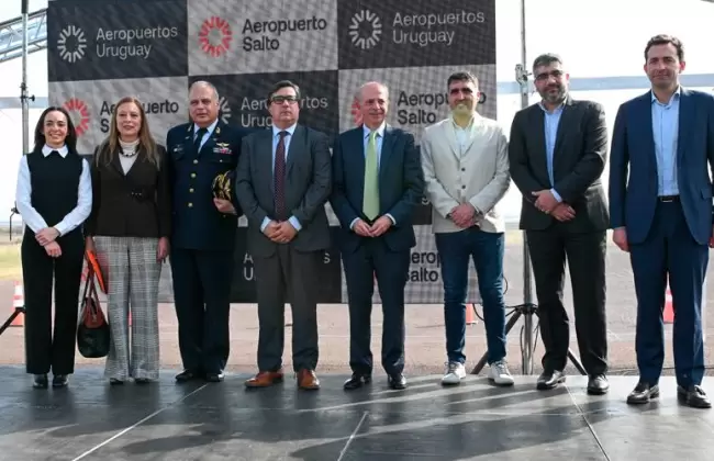 Aeropuertos Uruguay comenz� a gestionar y operar el Aeropuerto de Salto