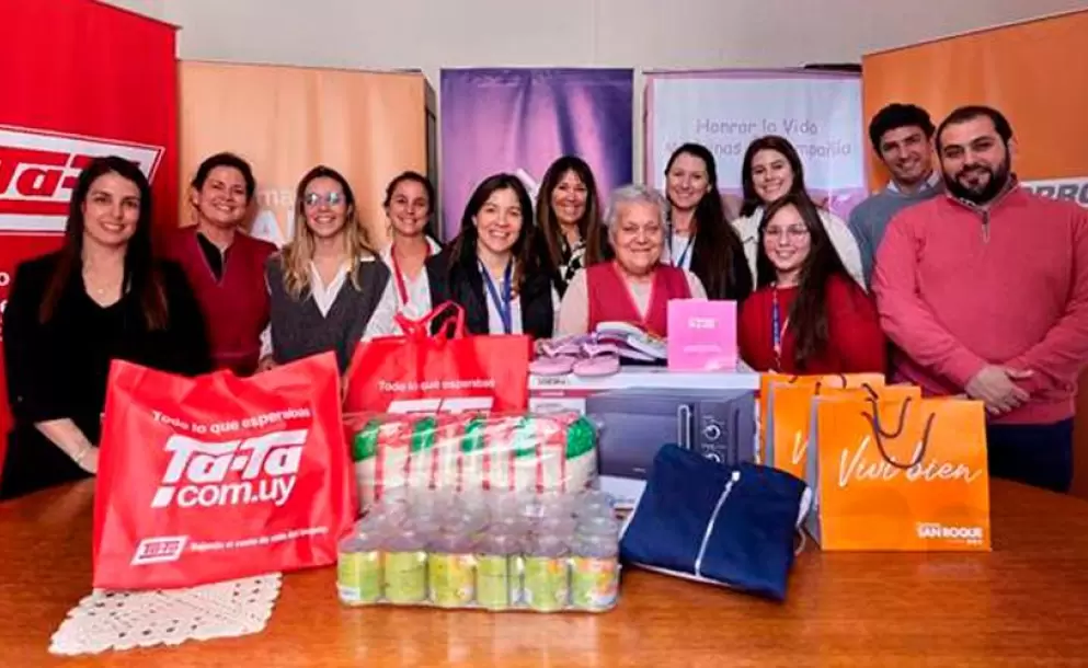 Grupo TATA colabor con la Fundacin Honrar la vida en el marco del Da Internacional de la lucha contra el cncer de mama