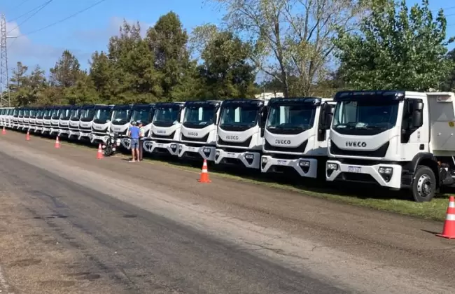 Intendencia de Maldonado incorpora camiones IVECO para reforzar su desempe�o