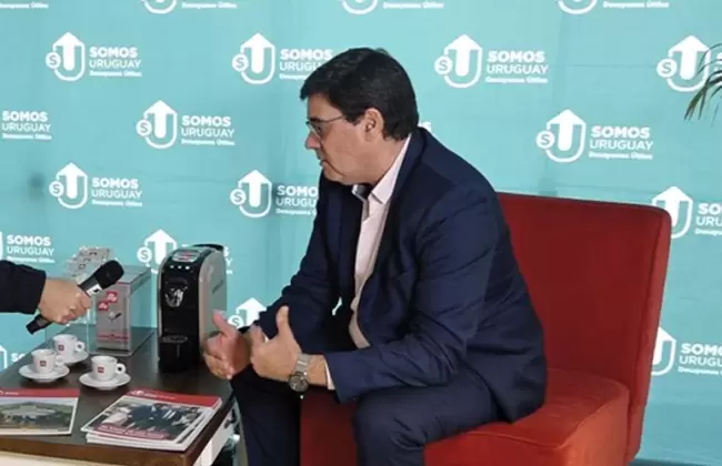 Fitzgerald Cantero, director general de energ�a del MIEM en entrevista con Somos Uruguay - Expo Uruguay Sostenible