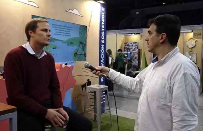 Gianni Motta Jefe del �rea innovaci�n de INAC en entrevista con Somos Uruguay - Expo Uruguay Sostenible