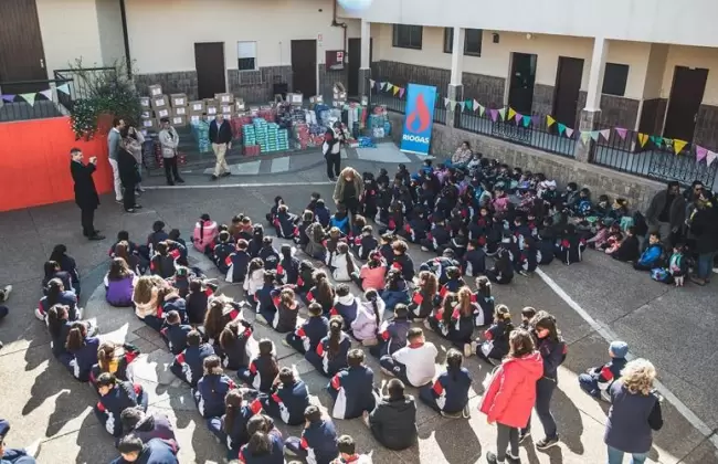 Riogas se uni a la Fundacin Nios con Alas en el Da de la Niez