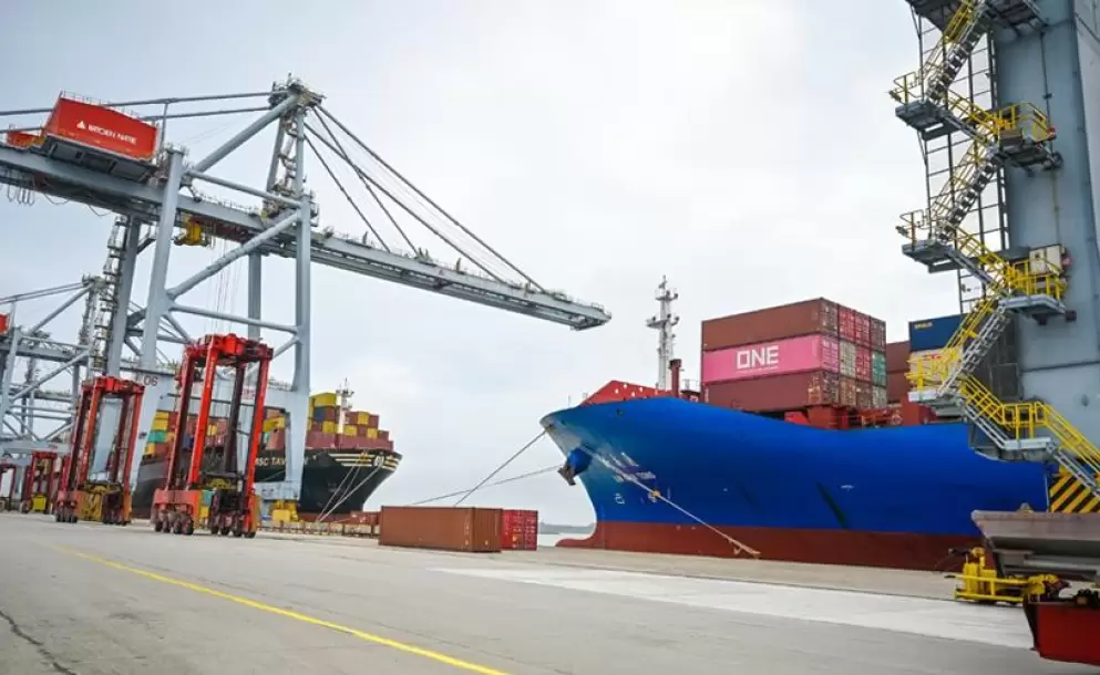TCP comenz con la mega obra que ser la mayor inversin en la historia del puerto de Montevideo