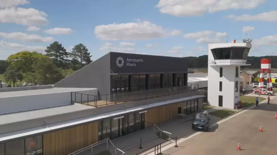 Aeropuertos Uruguay inaugur el nuevo Aeropuerto Internacional de Rivera