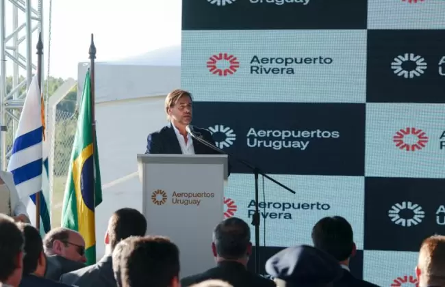Aeropuertos Uruguay inaugur el nuevo Aeropuerto Internacional de Rivera