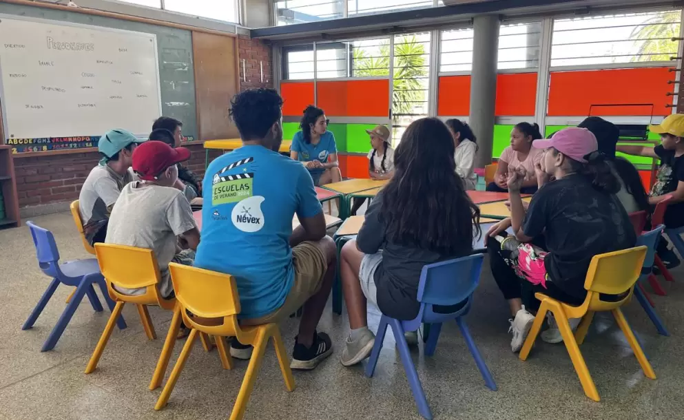 Nevex organiza talleres audiovisuales en el Programa Escuelas de Verano