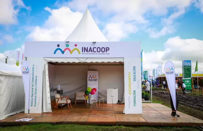 Inacoop destac el trabajo con el sector agropecuario