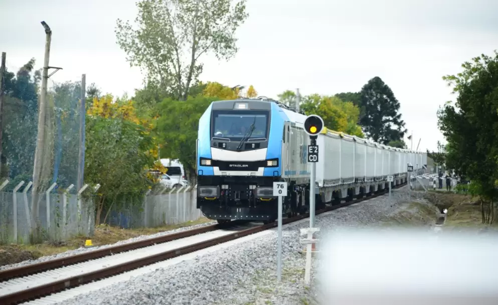 Lacalle inauguró Ferrocarril Central en Villa Cardal