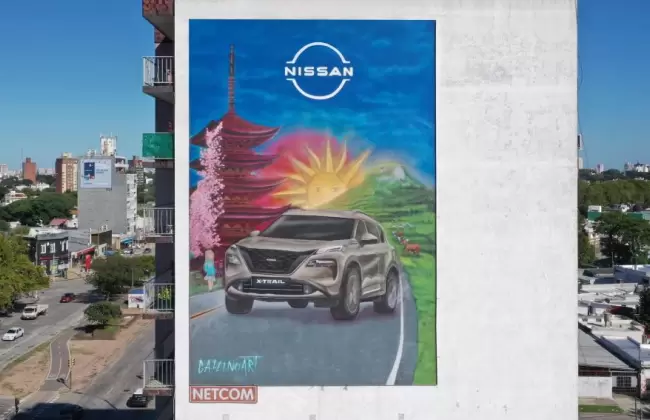 Nissan participar del tradicional Paseo Rostand junto al artista Jos Gallino