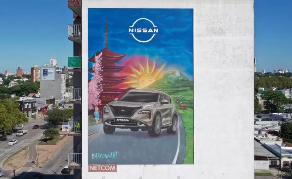 Nissan participar del tradicional Paseo Rostand junto al artista Jos Gallino