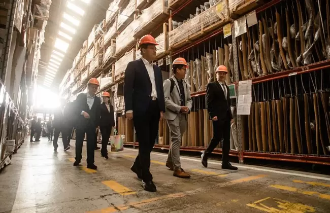 Santa Rosa recibi a autoridades del gobierno chino y de la marca JMC