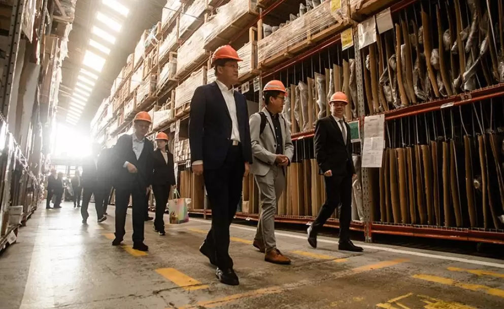 Santa Rosa recibi a autoridades del gobierno chino y de la marca JMC