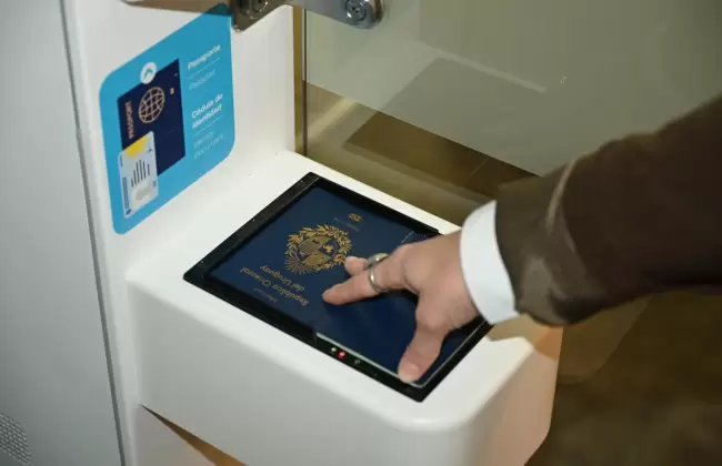 Aeropuerto de Punta del Este incorpor tecnologa biomtrica para optimizar la experiencia de los pasajeros