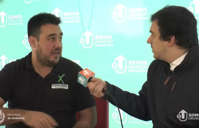 Germn San Martn en Expo Uruguay Sostenible 2024