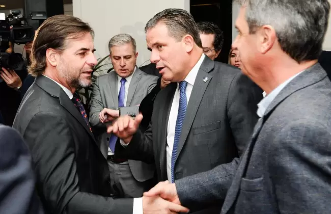 Lacalle particip del Da del Exportador