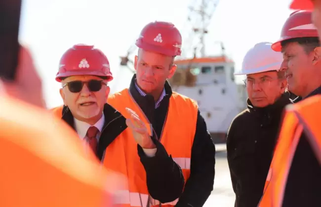 Director de Hidrovas de Brasil recorri la mega obra de TCP