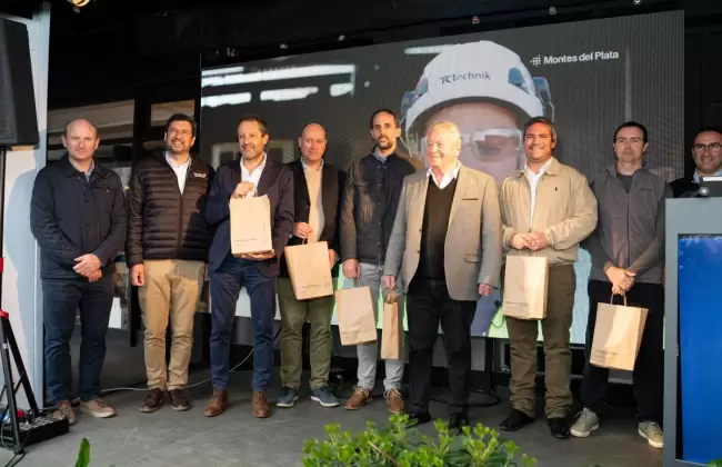 Montes del Plata celebr sus 10 aos de operaciones en la Expo Prado
