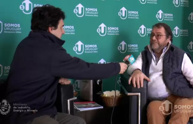 lvaro Vasile en la Expo de Movilidad Elctrica