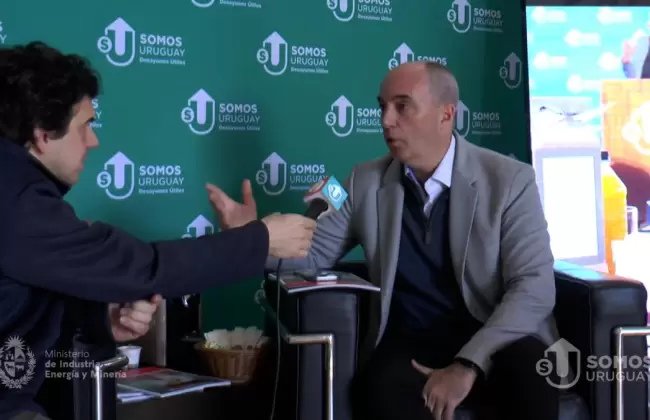 Marcelo Mula en la Expo de Movilidad Elctrica