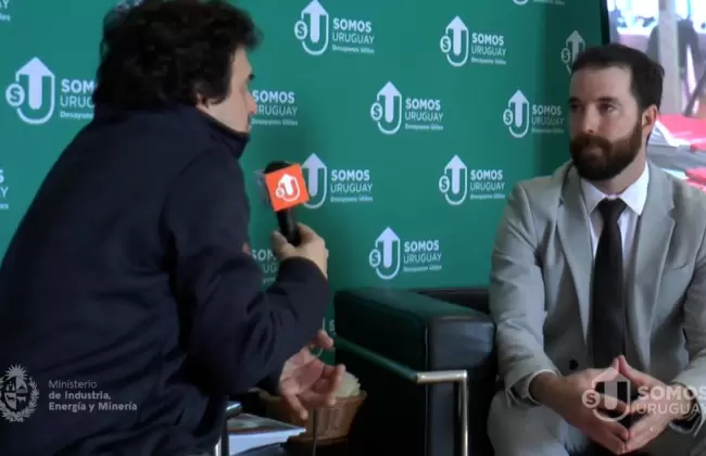 Guillermo Ferrer en la Expo de Movilidad Elctrica