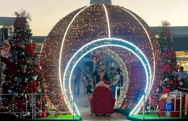 Car One Center recibe a Pap Noel con varias actividades para celebrar Navidad