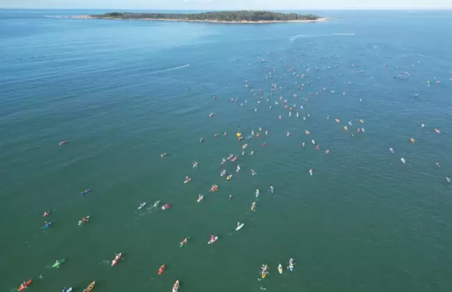 Intendencia de Maldonado realiz jornadas de playa deportiva con 1200 turistas