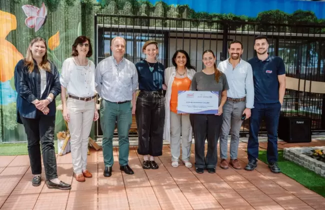 Bimbo inaugur aula de Economa Circular junto con Ceprodih