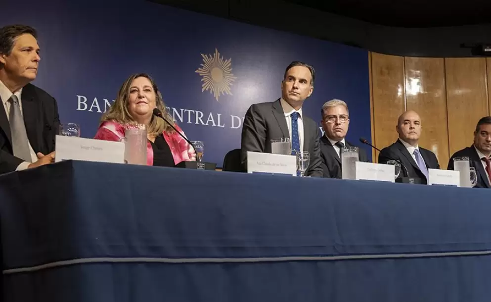 Guillermo Tolosa asumió como presidente del Banco Central del Uruguay    
