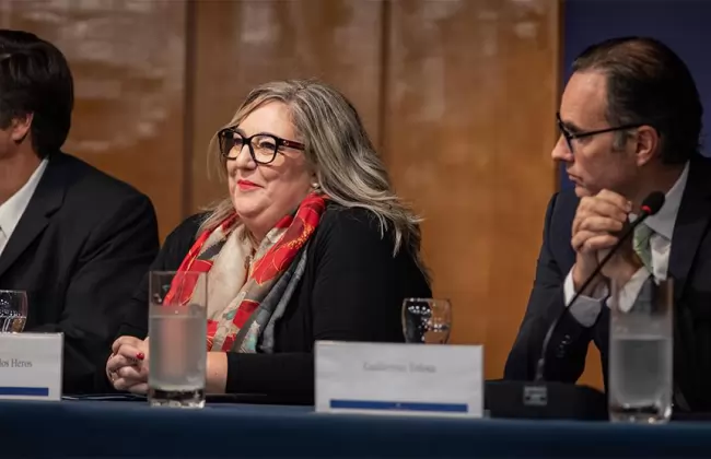 Ana Claudia de los Heros asumi la vicepresidencia del Banco Central del Uruguay