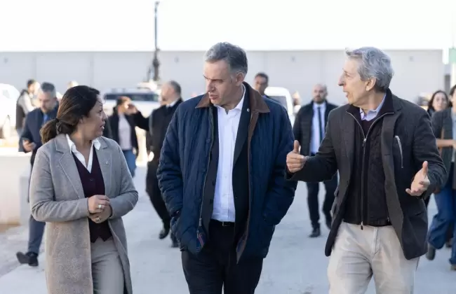 Orsi visit el Parque Industrial Ruta 5  