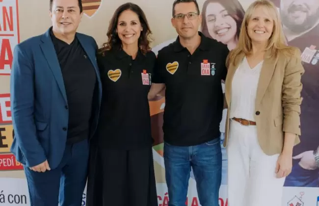 Fabrizio Patritti, Paula Espasandn, Diego Paniagua y Sandra Marcos