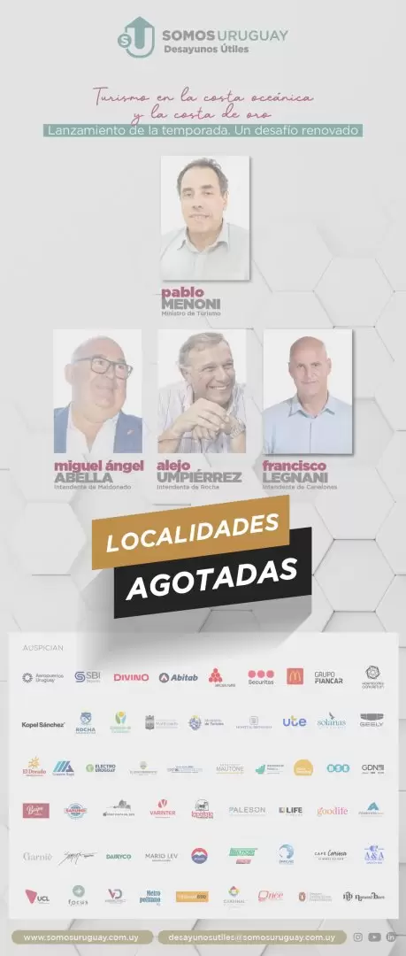 Desayuno til con Menoni, Abella, Umpirrez y Legnani