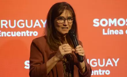 Cecilia San Rom�n, presidenta de Ancap
