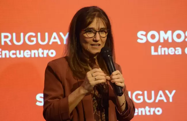 Cecilia San Rom�n, presidenta de Ancap