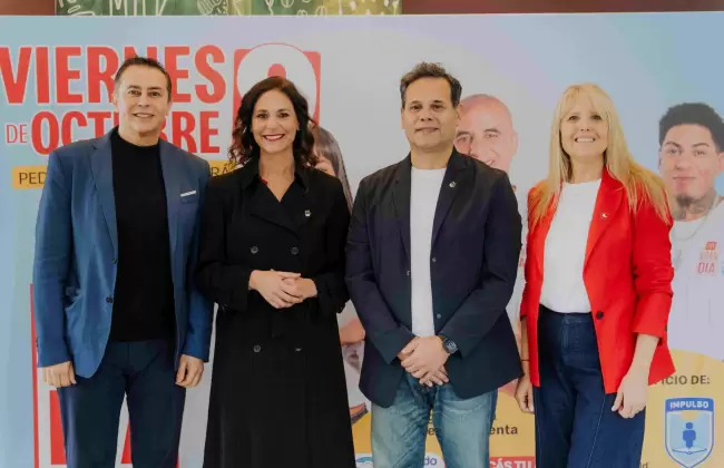Foto: Fabrizio Patritti, Paula Espasandin, Sergio Garcia y Sandra Marcos